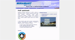 Desktop Screenshot of miramart.cz